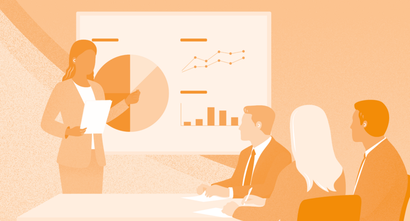People in a meeting